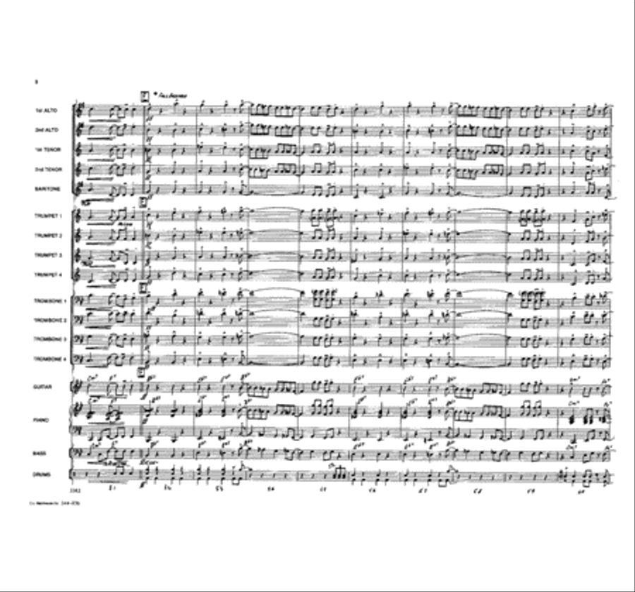 Chicken Franks Jazz Ensemble scores gallery preview page 7