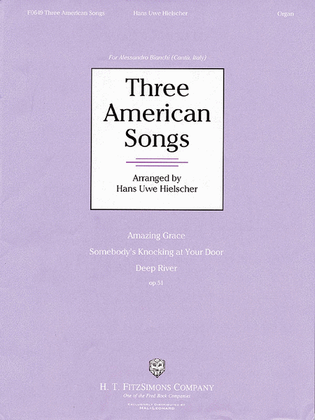 Book cover for Three American Songs