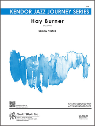 Book cover for Hay Burner (Full Score)