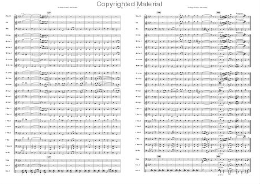On Wings of Liberty On Wings of Liberty Concert Band scores gallery preview page 10