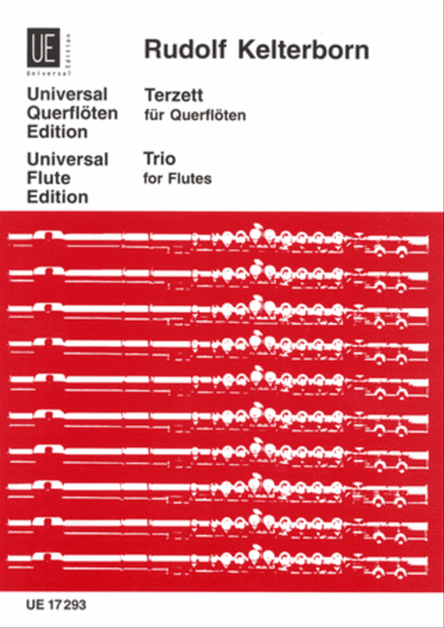 Trio for Three Flutes Flute Trio scores gallery preview page 1
