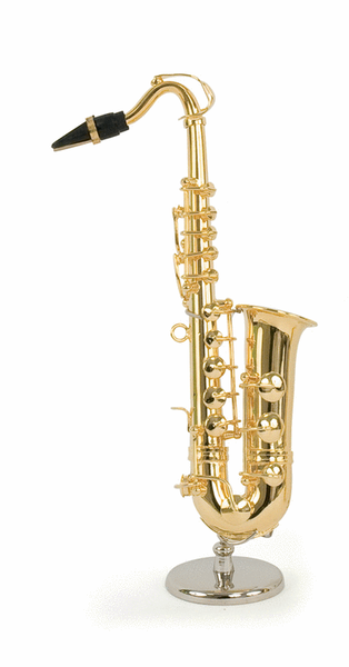 miniature instrument: tenor saxophone