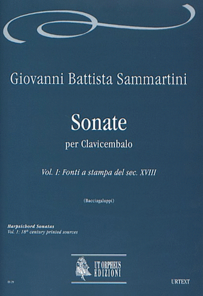 Sonatas for Harpsichord - Vol. 1: 18th century printed sources