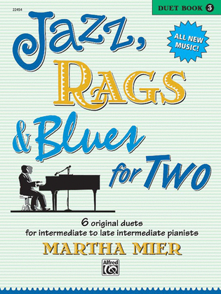 Book cover for Jazz, Rags & Blues for Two, Book 3