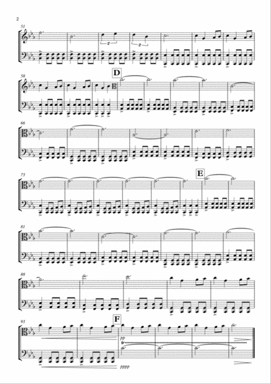 Game Of Thrones String Duet scores gallery preview page 2