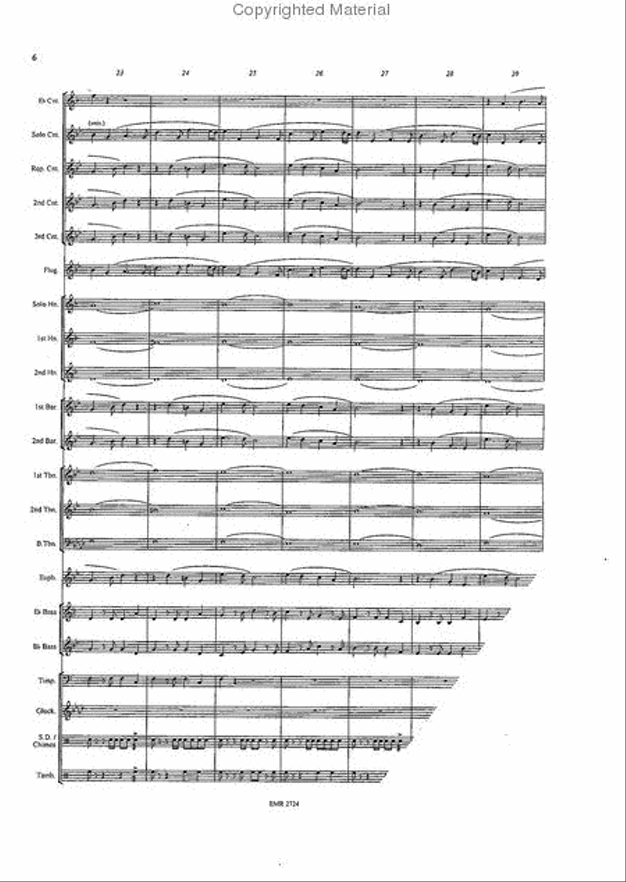 The Windmills Of Your Mind Brass Band scores gallery preview page 6