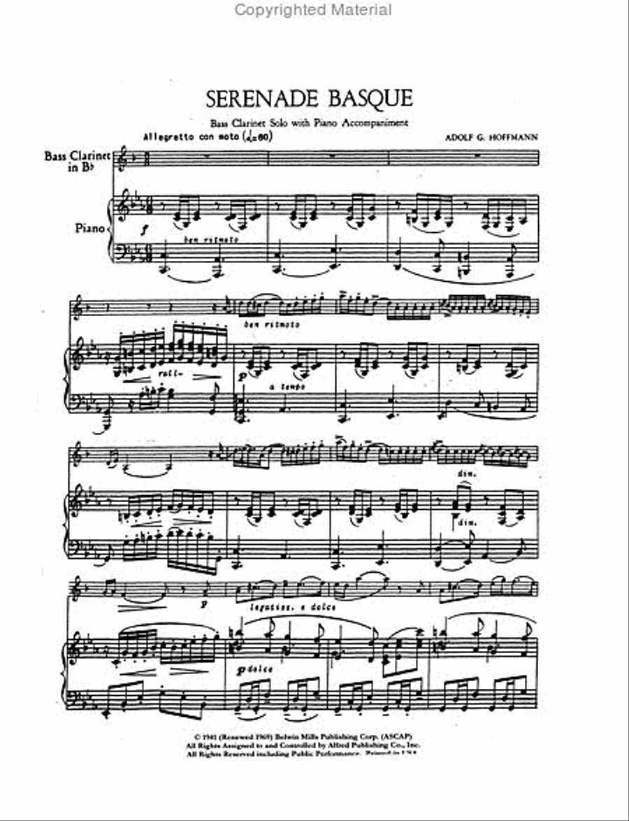 Serenade Basque Small Ensemble scores gallery preview page 2