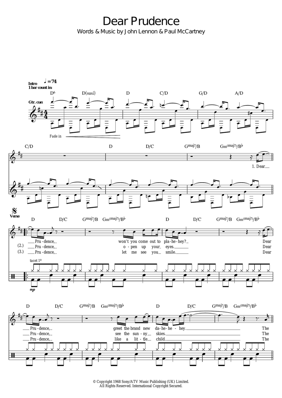 Dear Prudence