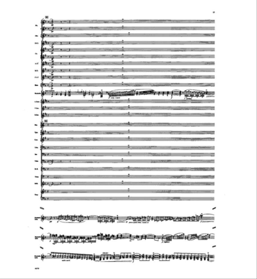 Concertino for Marimba and Winds Concert Band scores gallery preview page 17