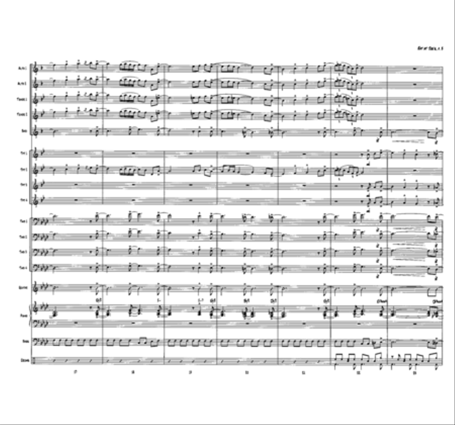 Eat At Joe's Eat At Joe's Jazz Ensemble scores gallery preview page 4