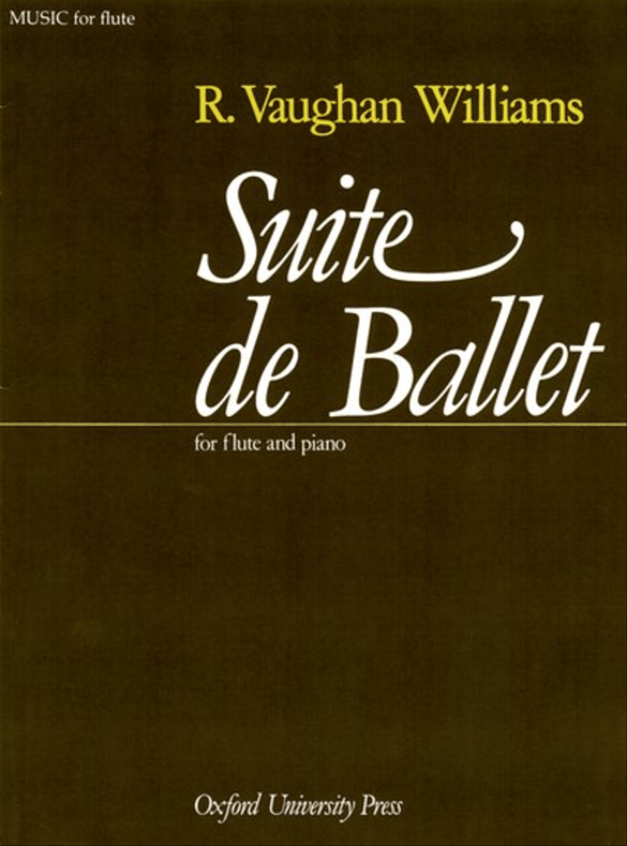 Suite de Ballet Flute Solo scores gallery preview page 1