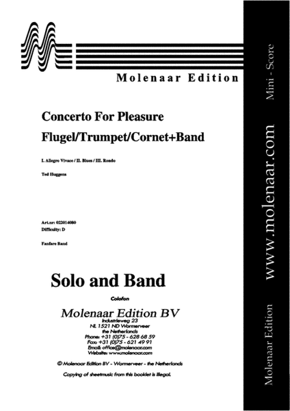 Concerto for Pleasure