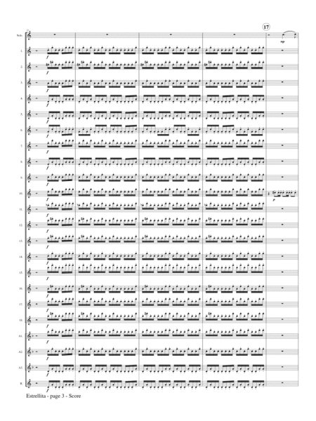 Estrellita for Flute Choir image number null