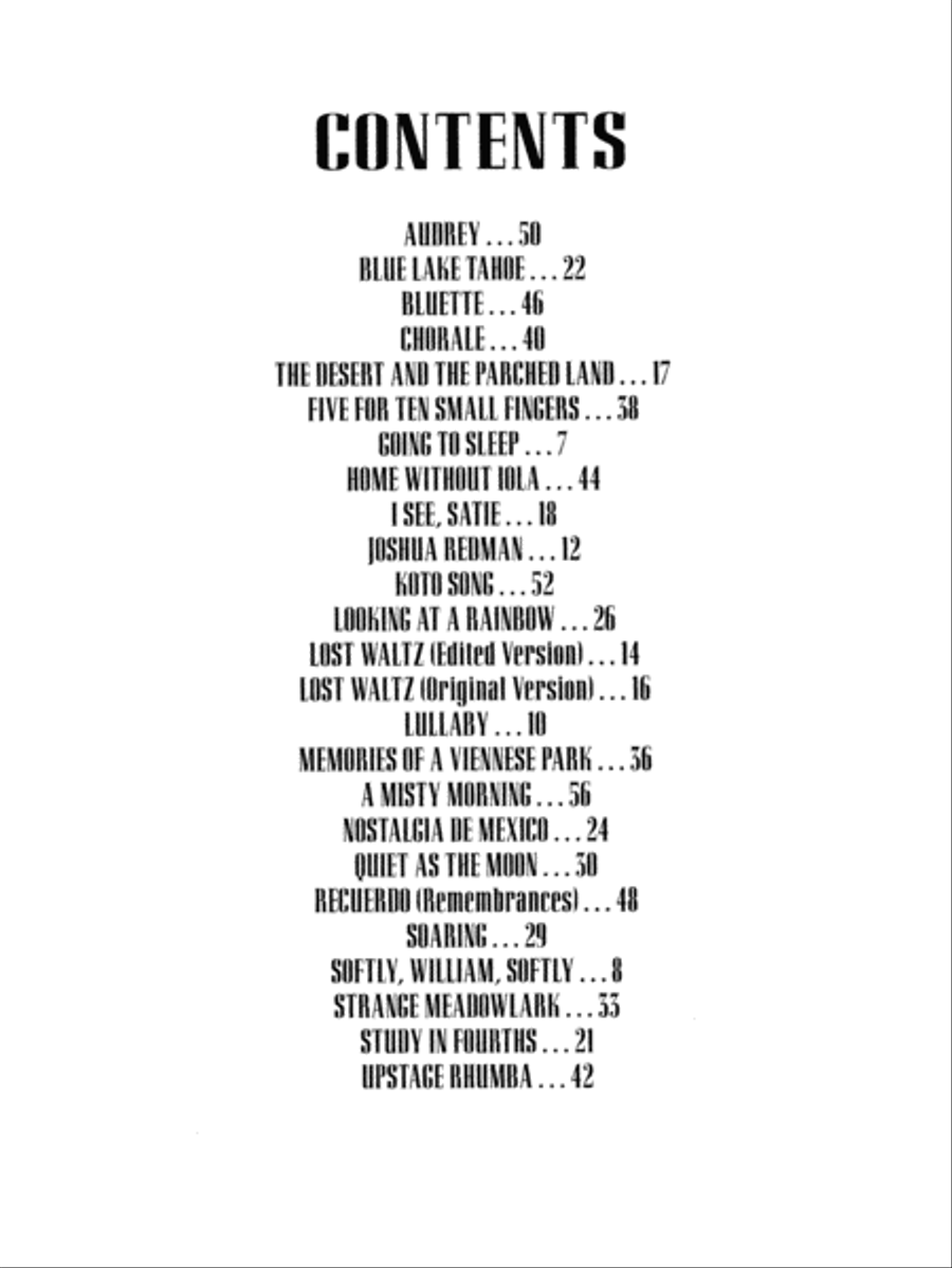 Nocturnes Nocturnes Piano Solo scores gallery preview page 2