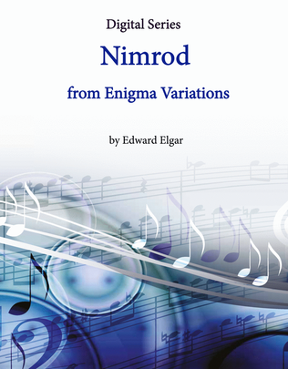 Book cover for Nimrod from Enigma Variations for Flute or Oboe or Violin & Cello or Bassoon Duet - Music for Two