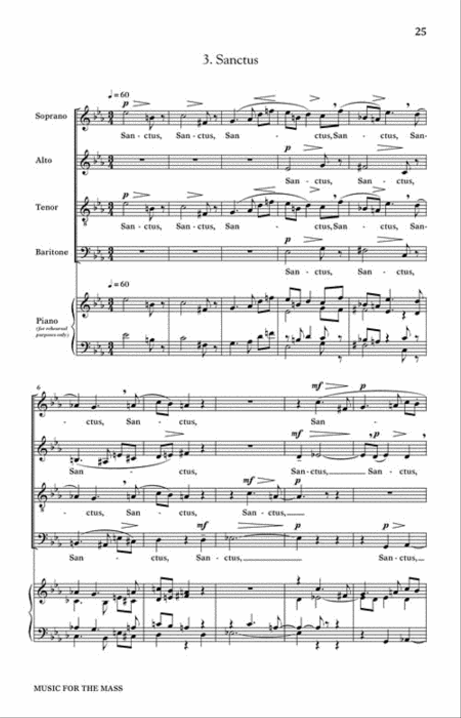 Music for the Mass 4-Part scores gallery preview page 4