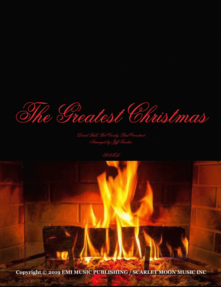 The Greatest Christmas The Greatest Christmas 4-Part scores gallery preview page 1