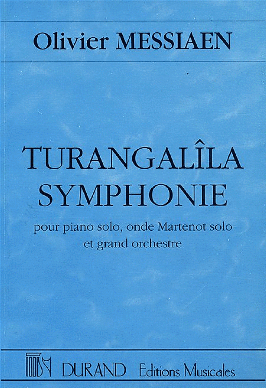 Turangalîla Symphonie (Version 1990) Orchestra scores gallery preview page 1