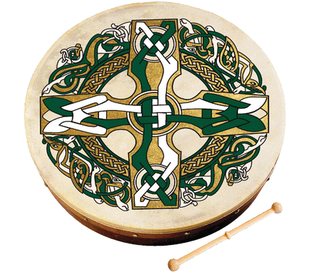 Book cover for Celtic Cross Bodhrán