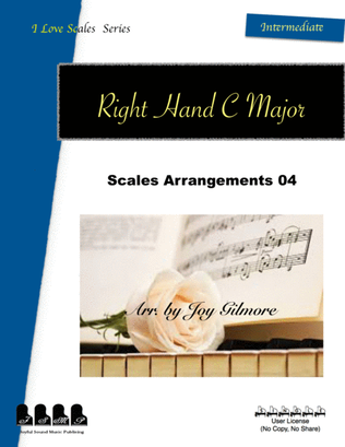 I Love Scales in C Major for the Right Hand Exercise 04