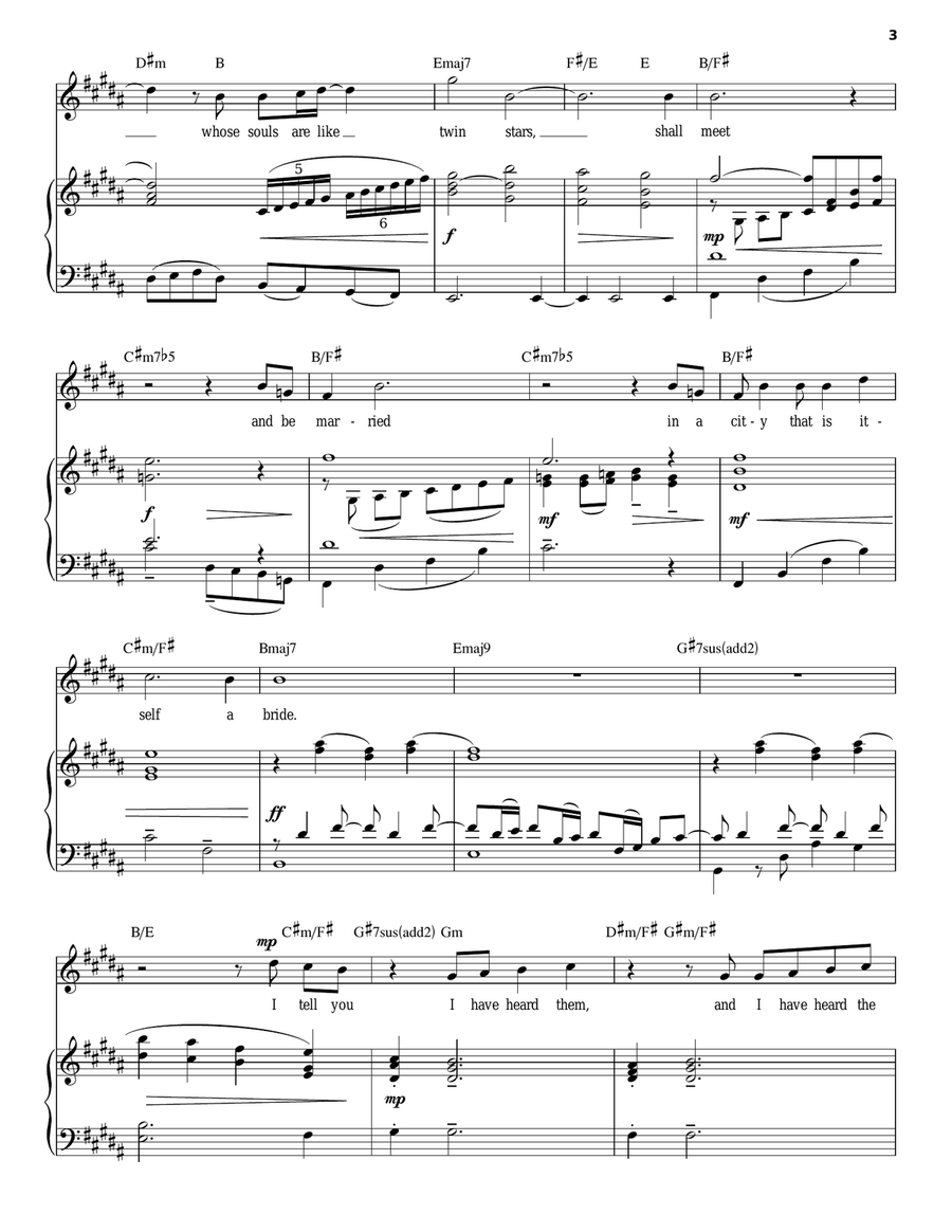 These Two Piano, Vocal scores gallery preview page 3
