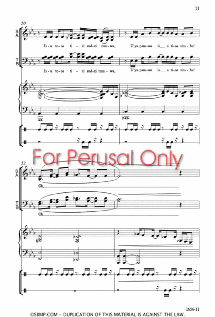 Heartbeat Heartbeat 4-Part scores gallery preview page 10