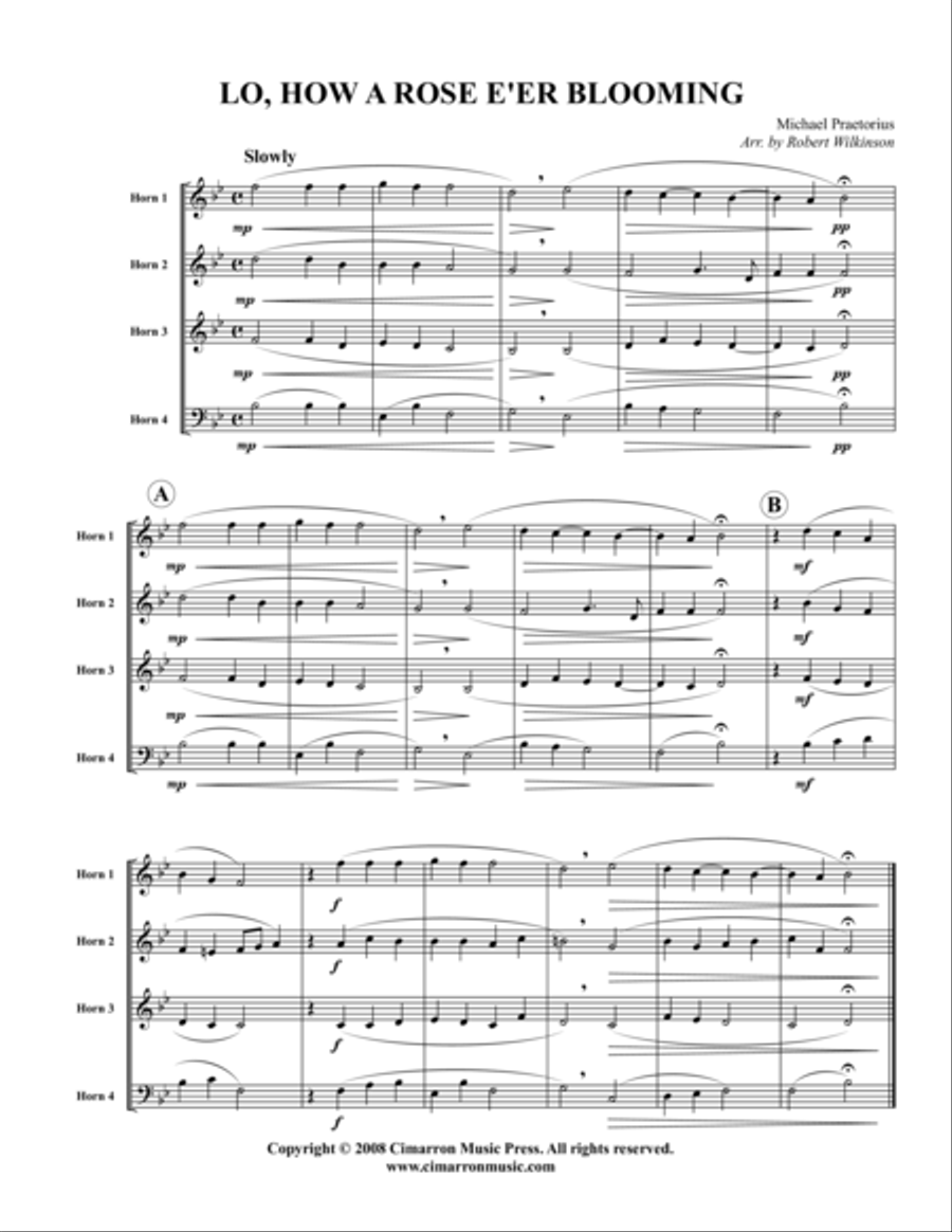 Holiday Treats, Volume 3 Holiday Treats, Volume 3 Horn scores gallery preview page 1