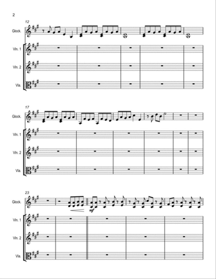 The Magic Of Christmas Small Ensemble scores gallery preview page 2