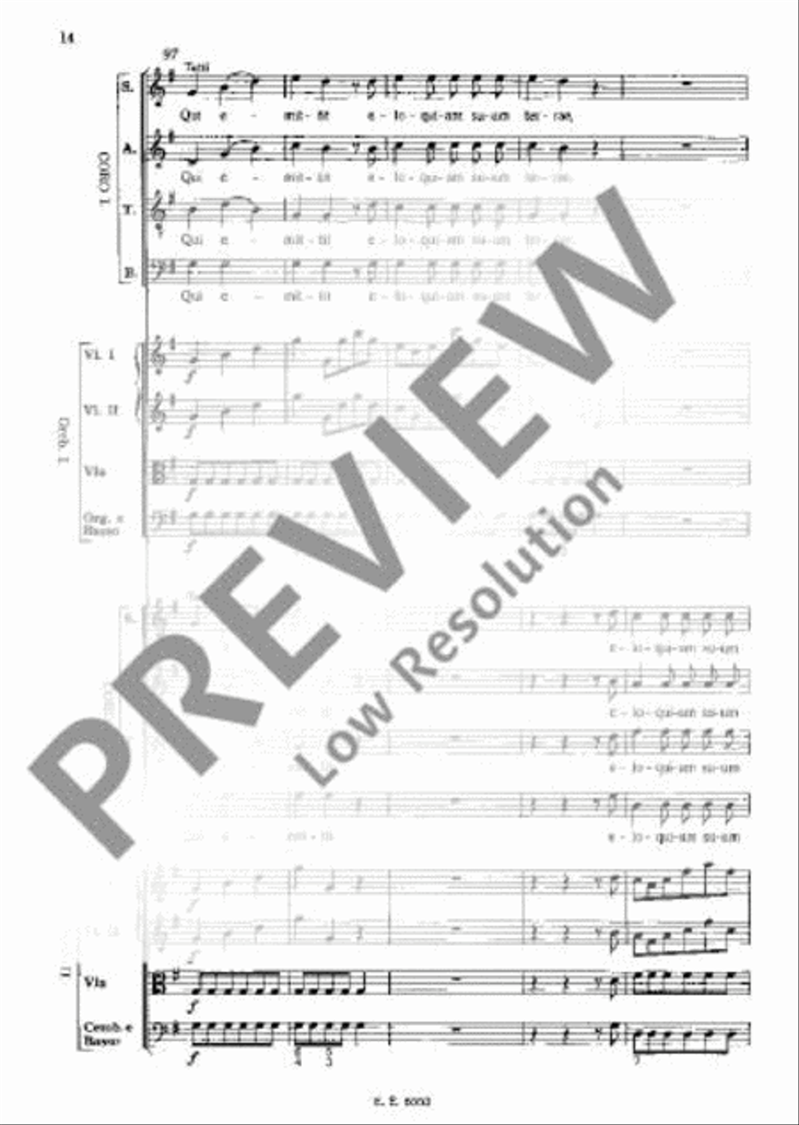 Lauda Jerusalem Lauda Jerusalem Choir scores gallery preview page 21