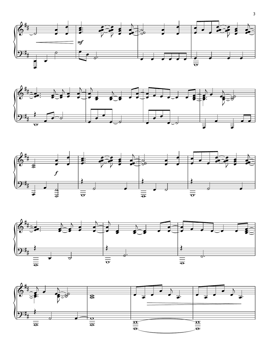 The Wonderful Cross Piano Solo scores gallery preview page 3
