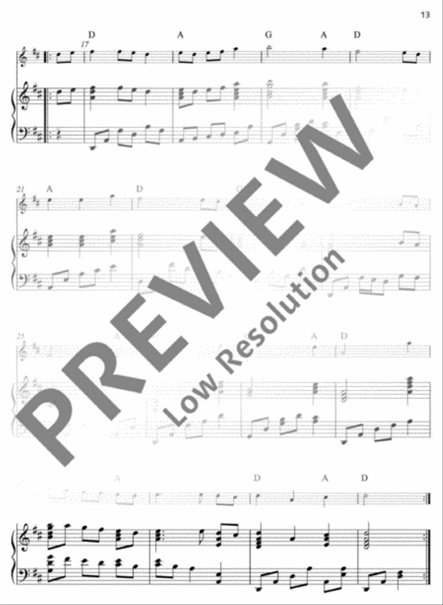 The O'Carolan Book Flute scores gallery preview page 14