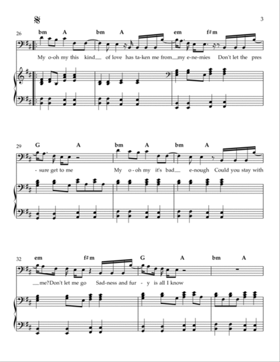 Piano Joint This Kind Of Love Piano, Vocal, Guitar scores gallery preview page 3