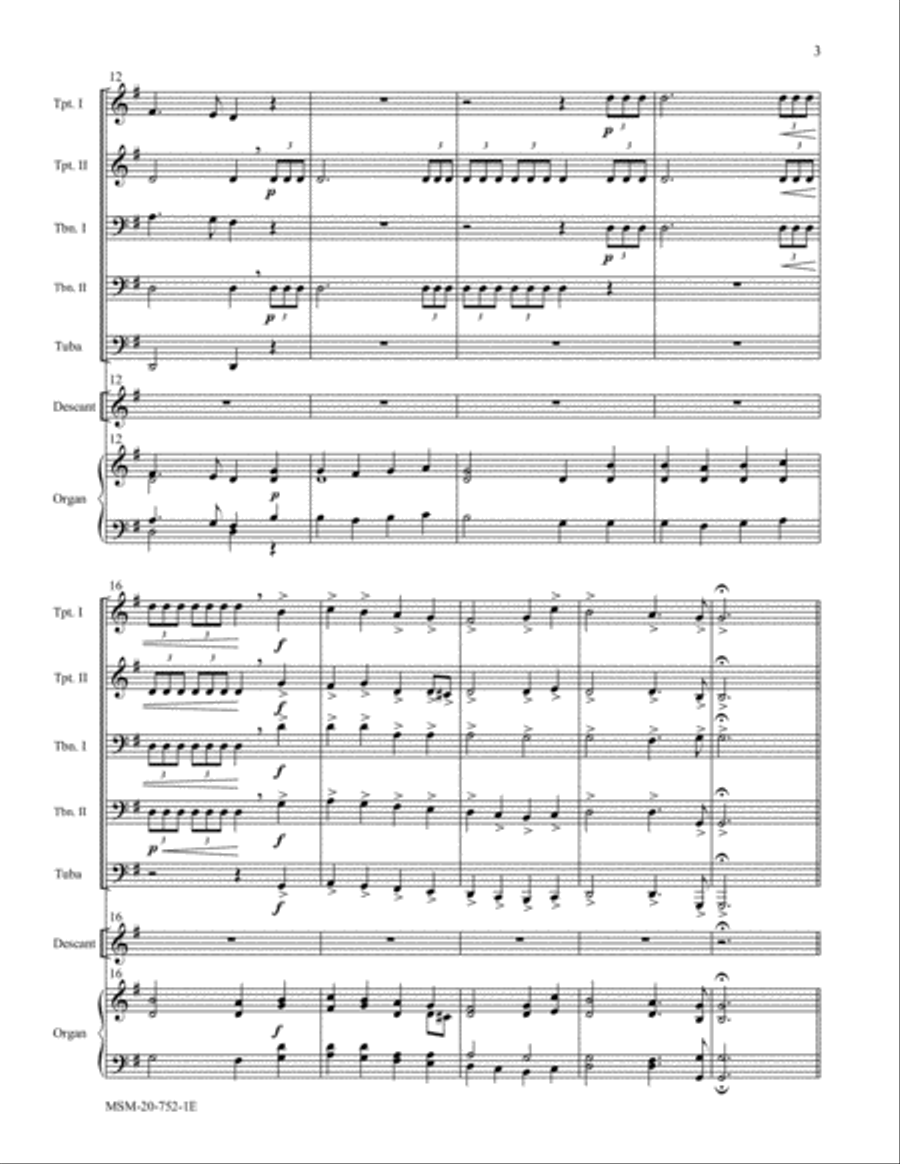 O Come, All Ye Faithful (Adeste fideles) Choir scores gallery preview page 3