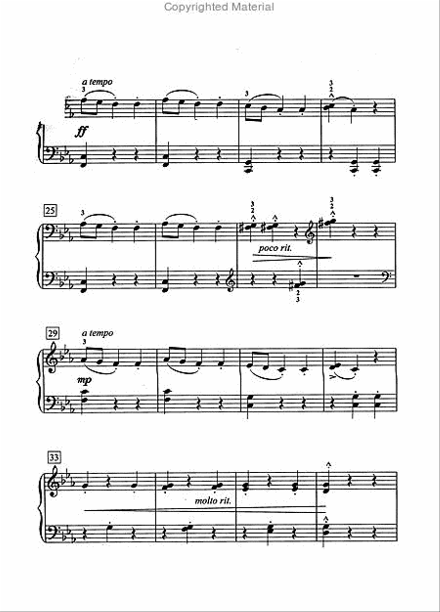 Monster Jam Easy Piano scores gallery preview page 3