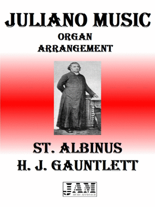 ST. ALBINUS - H. J. GAUNTLETT (HYMN - EASY ORGAN)
