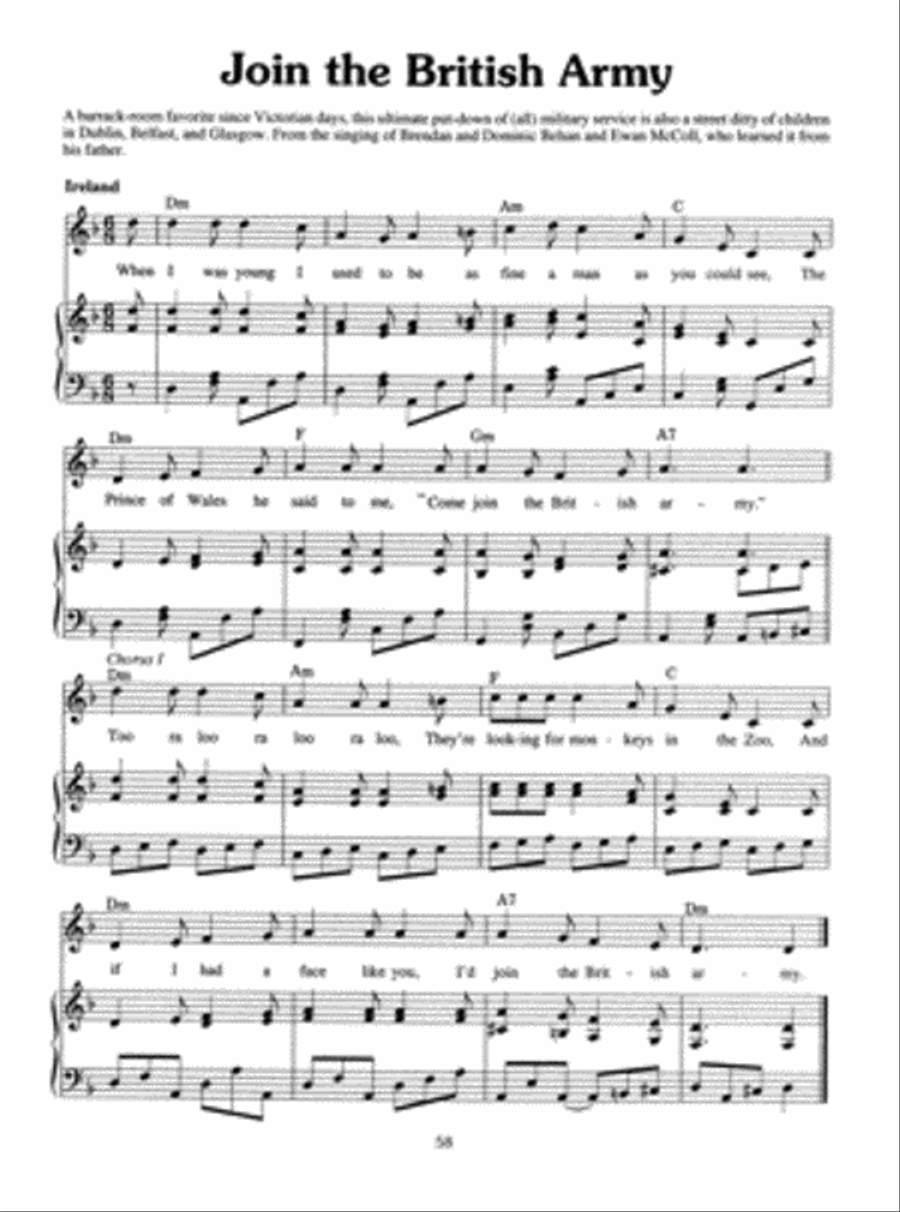 Songs of the British Isles Piano, Vocal scores gallery preview page 5