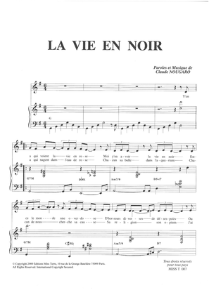 Book cover for La Vie En Noir