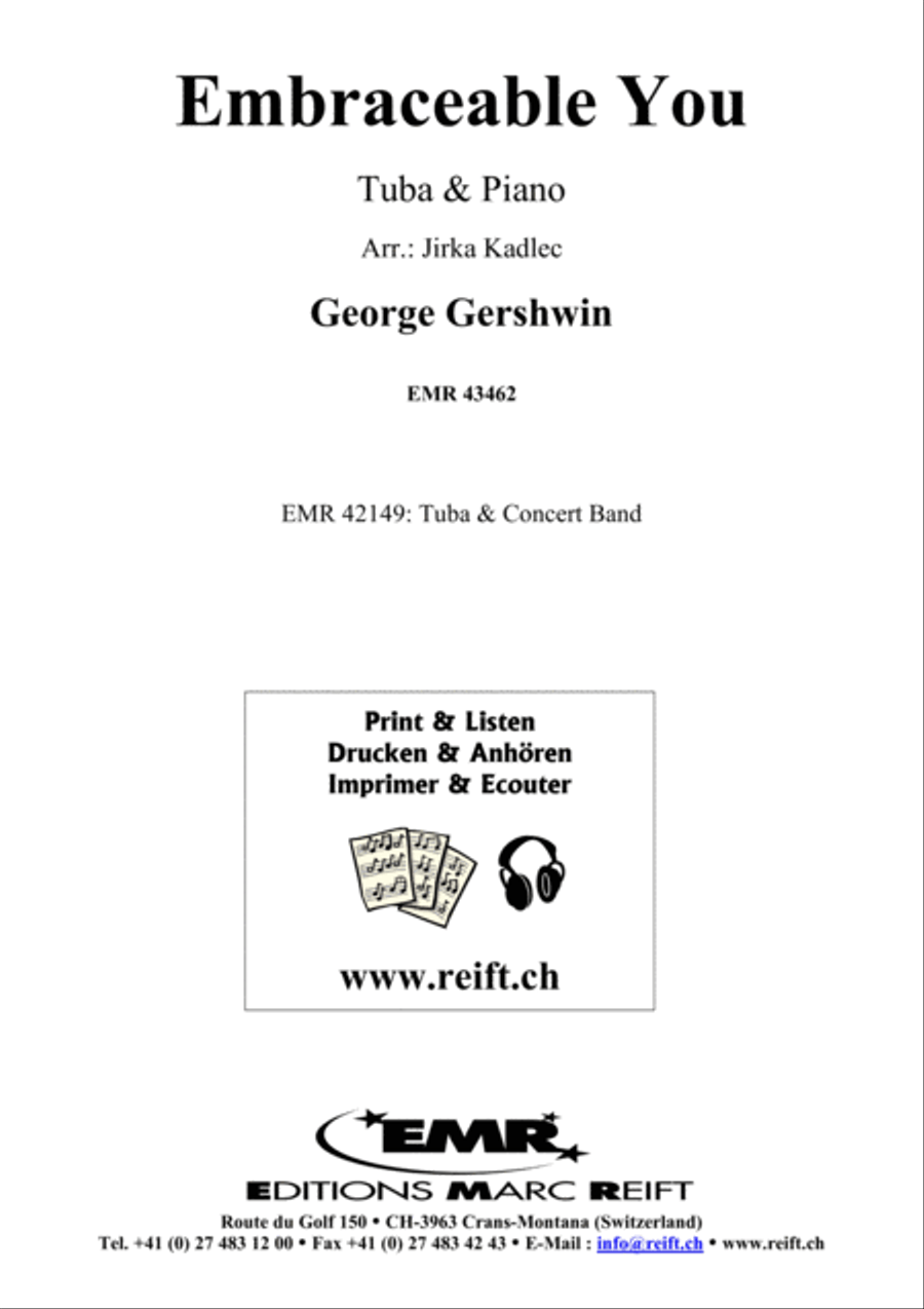 Embraceable You Tuba scores gallery preview page 2