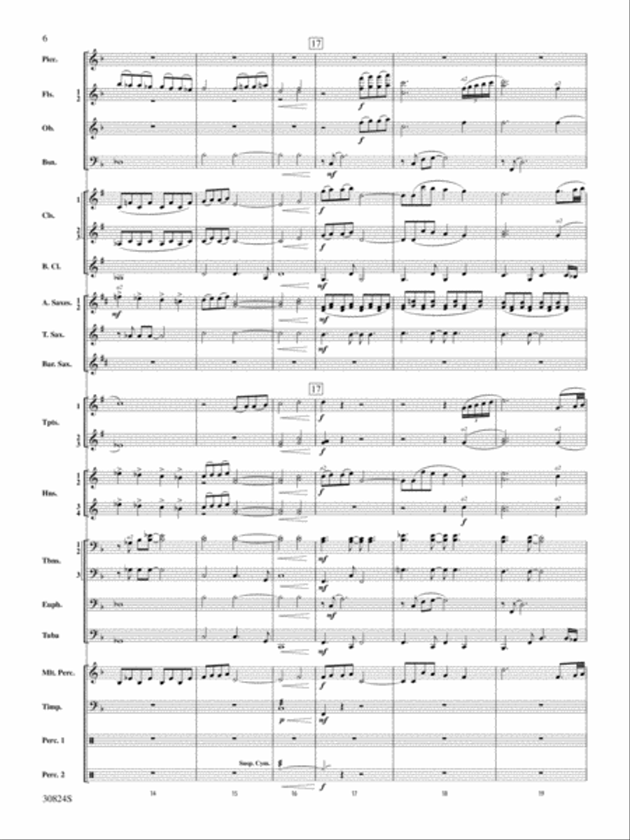 The American Road: Score Concert Band scores gallery preview page 6
