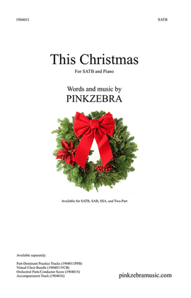 Book cover for This Christmas SATB