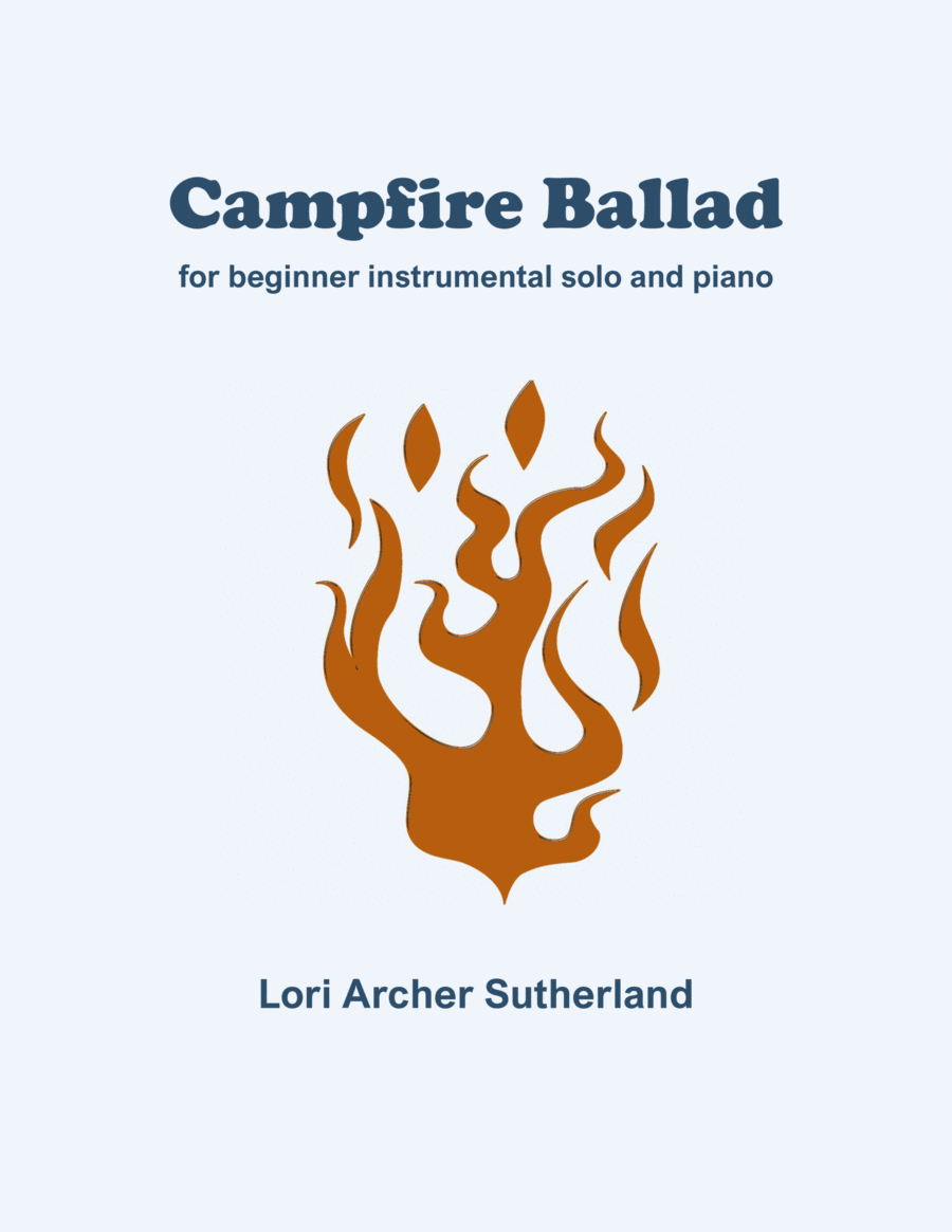 Campfire Ballad Easy Piano scores gallery preview page 1