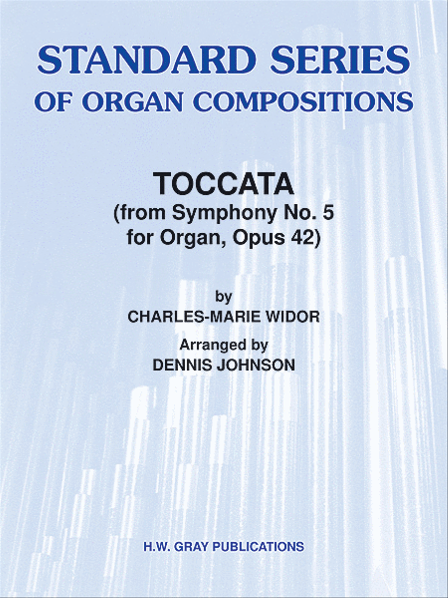 Toccata (from Symphony No. 5 for Organ, Opus 42) Organ scores gallery preview page 1