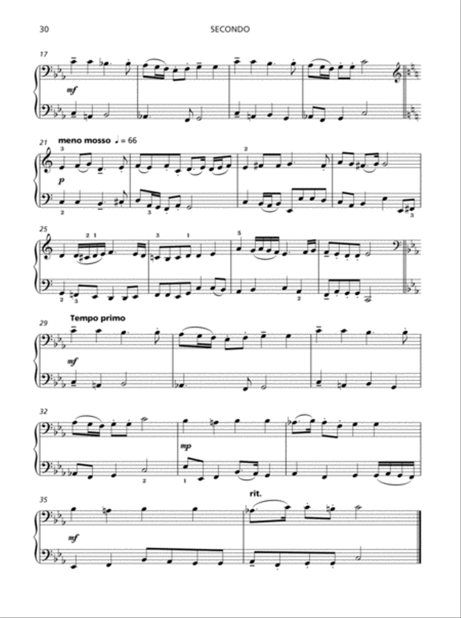 Piano Sketches Duets Book 1 Piano Duet scores gallery preview page 29