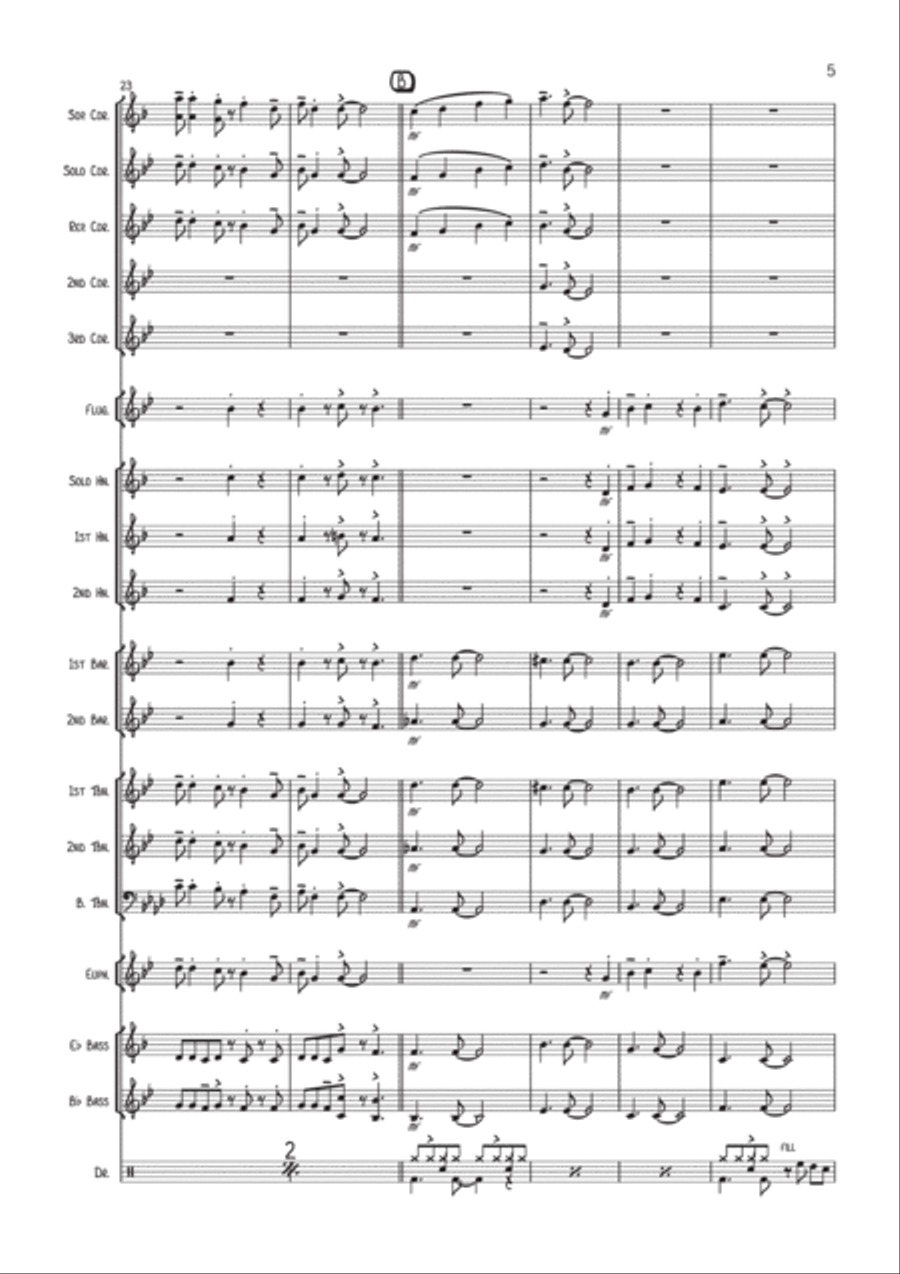 Get Ready Get Ready Brass Band scores gallery preview page 6