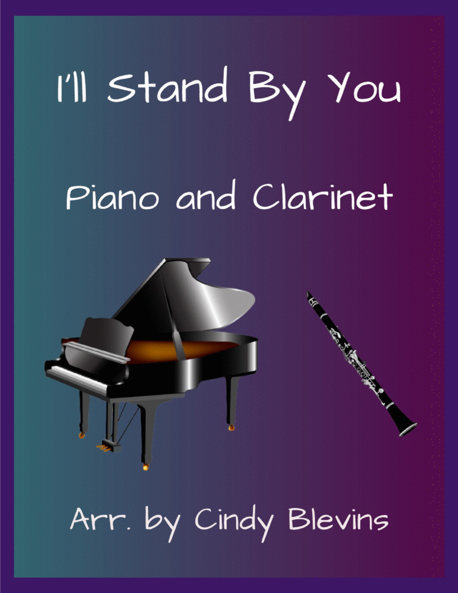 I'll Stand By You B-Flat Clarinet scores gallery preview page 1