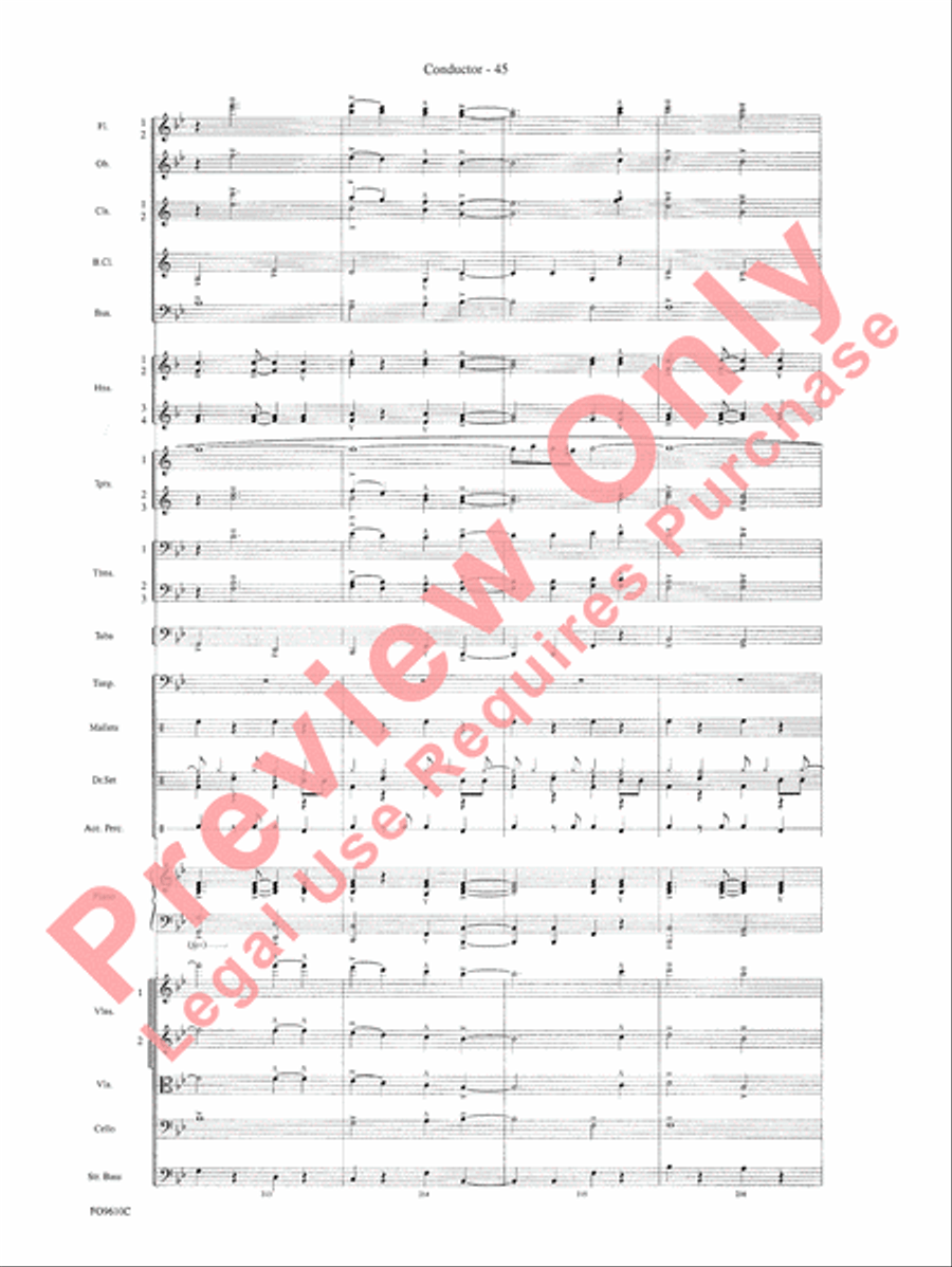A Salute to the Big Apple Full Orchestra scores gallery preview page 47