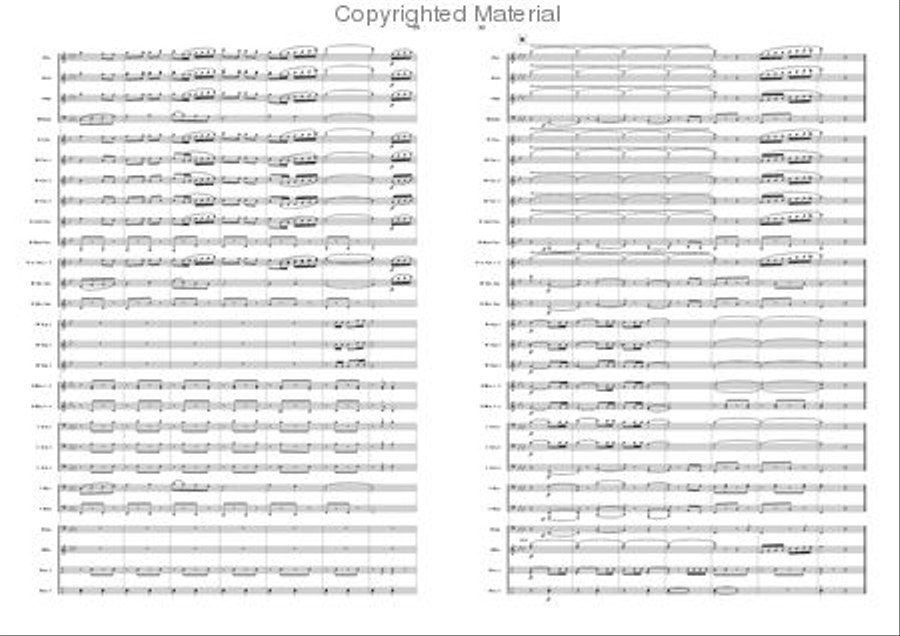 L'Entracte Concert Band scores gallery preview page 15