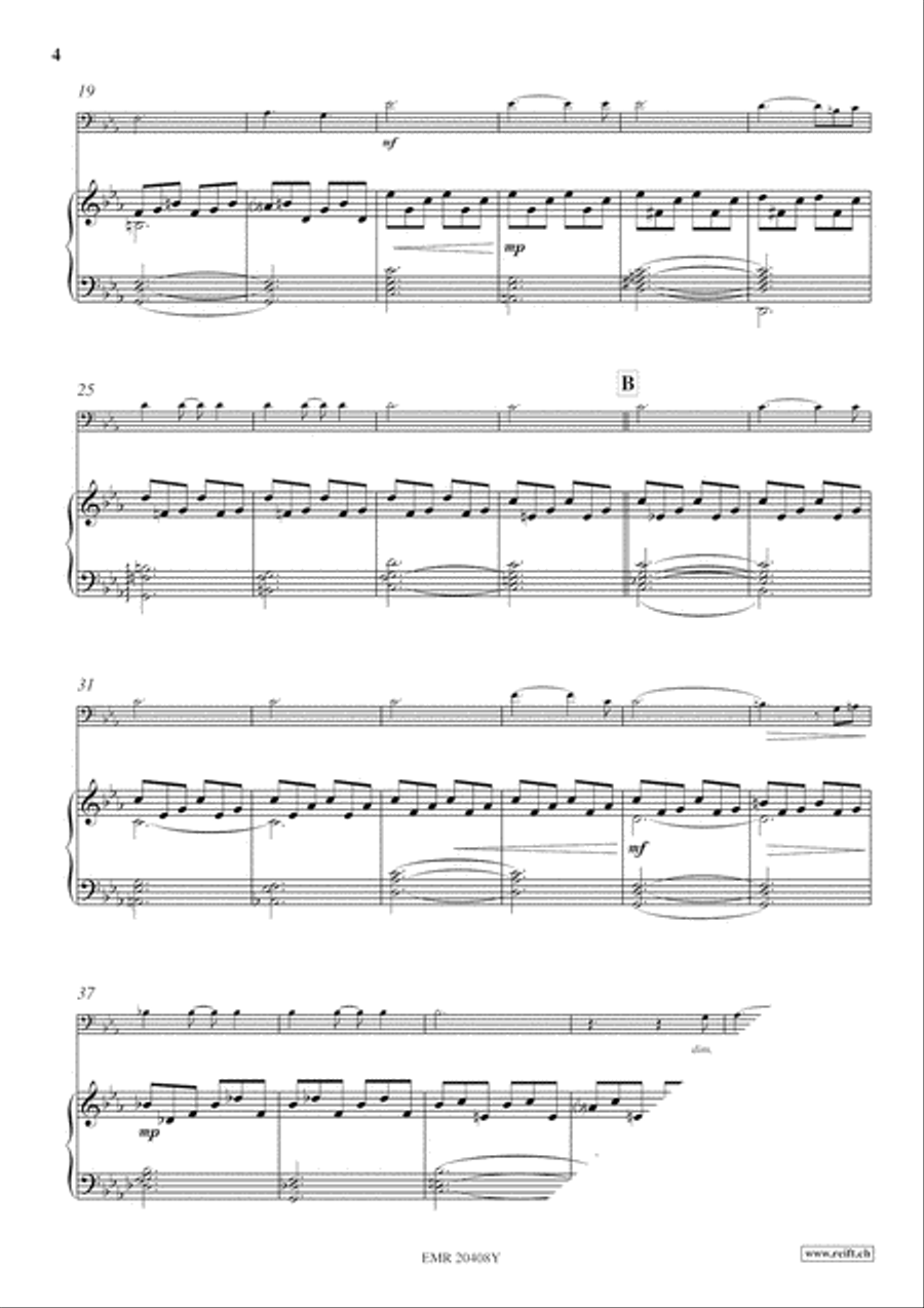 Ave Maria Piano Accompaniment scores gallery preview page 5