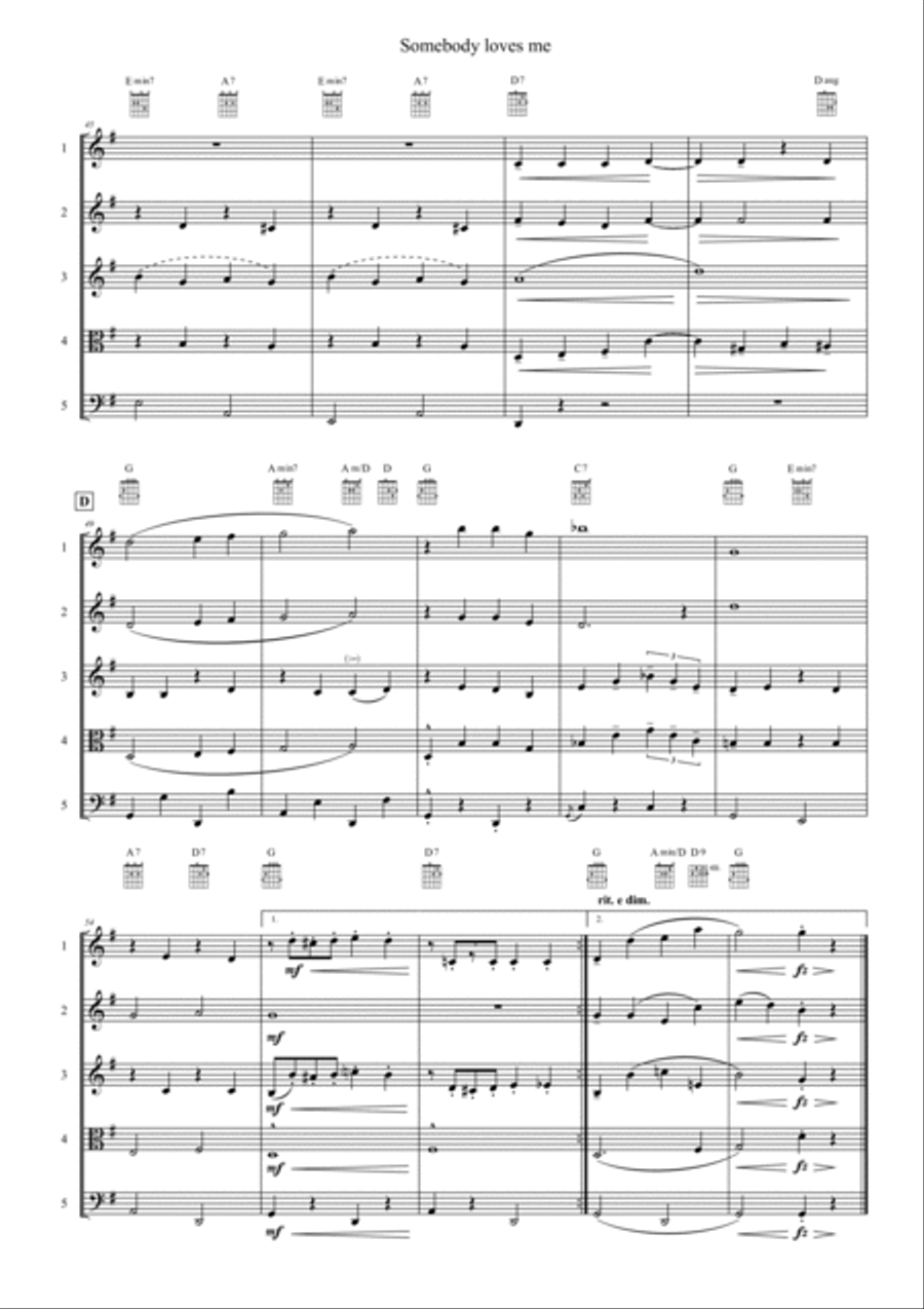 Somebody Loves Me Somebody Loves Me School and Community scores gallery preview page 4