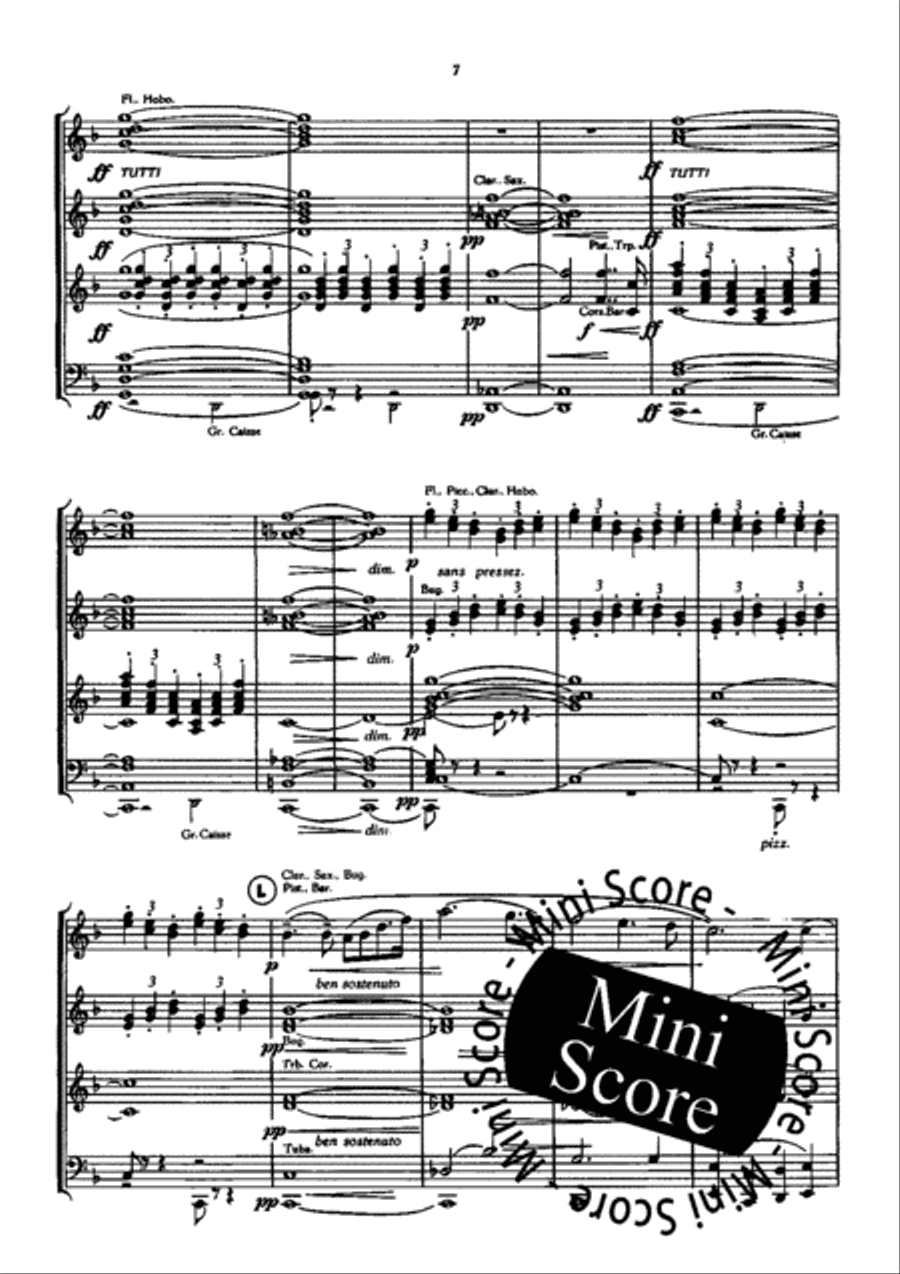 Le Roi D'Ys Fanfare Band scores gallery preview page 9
